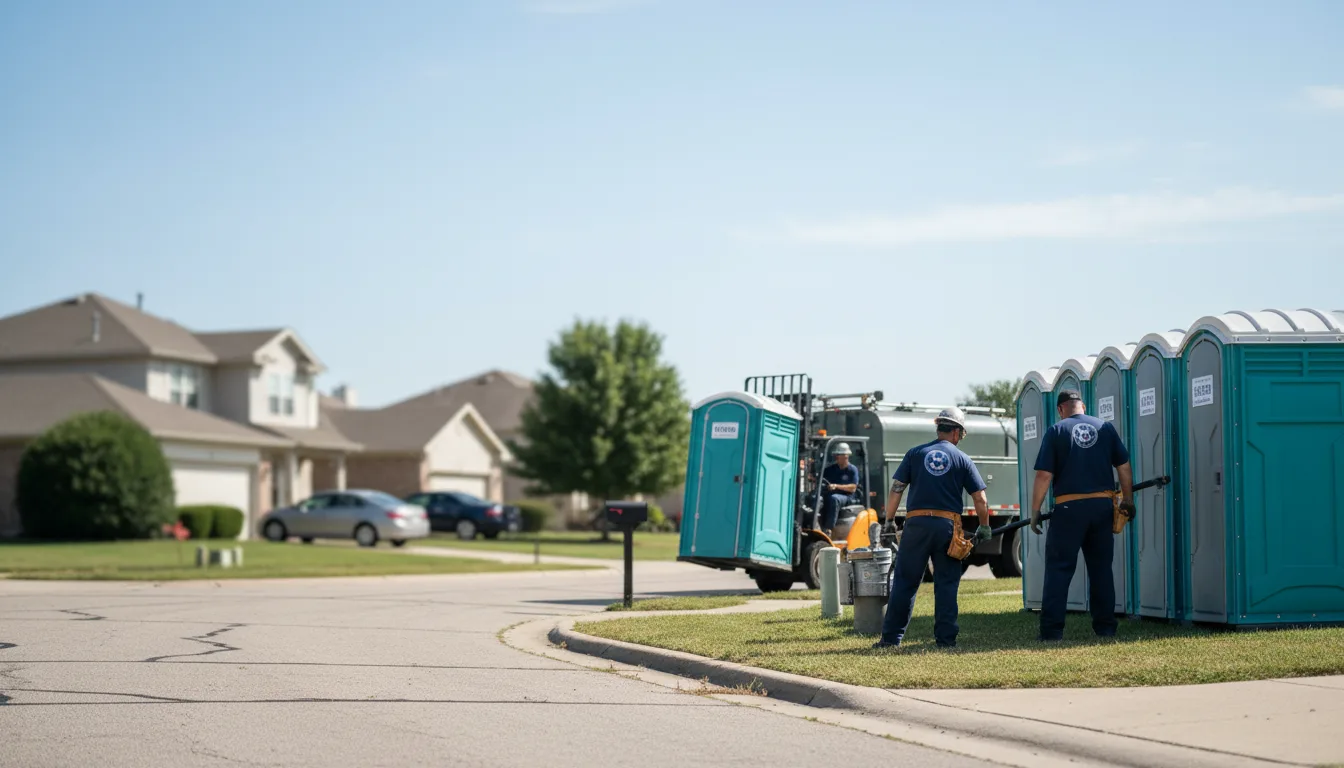 Porta Potty Rental in Birmingham, MI near me